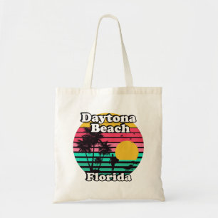 Vintage Daytona Beach Florida Tote Bag