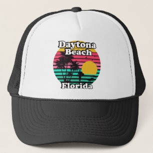 Vintage Daytona Beach Florida Trucker Hat