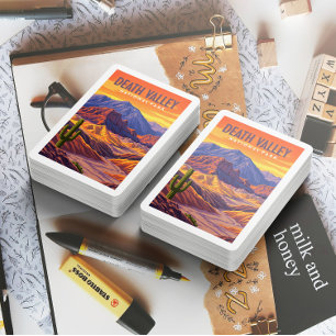 Vintage Death Valley National Park Playing Cards