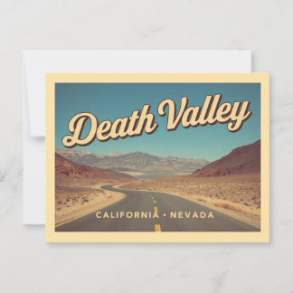 Vintage Death Valley Travel Postcard