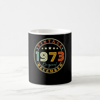 Vintage December 1973 Coffee Mug