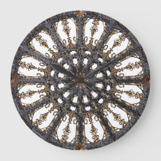 Vintage decorative clock in gothic style