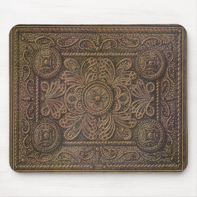 Vintage Decorative Design Mouse Pad (Front)
