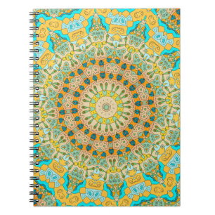Vintage decorative pattern. Islam, Arabic, Indian, Notebook