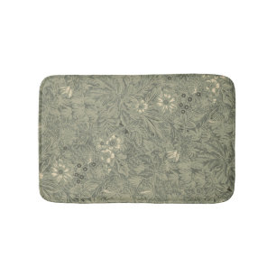 Vintage Decorative Rustic Botanical Pattern Bath Mat