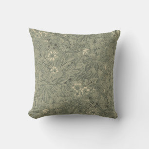 Vintage Decorative Rustic Botanical Pattern Throw Pillow