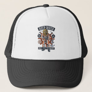 Vintage Deep Diver Trucker Hat
