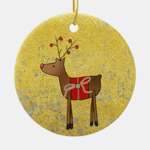 Vintage, Dekoren Ceramic Ornament