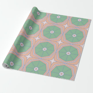 Vintage Delicate Blush Patterns Wrapping Paper