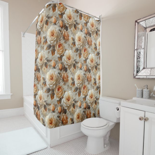 Vintage delicate floral pattern. (In Situ)