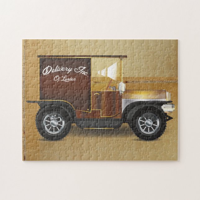 Vintage Delivery Van Jigsaw Puzzle (Horizontal)