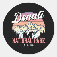Vintage Denali National Park – Alaska Travel