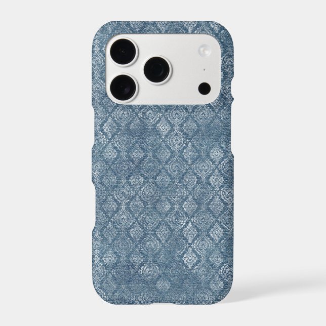 Vintage Denim Inspired Pattern  (Back)