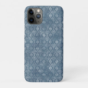 Vintage Denim Inspired Pattern  iPhone 11 Pro Case