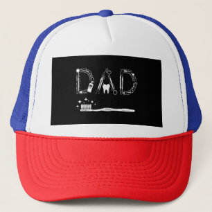 Vintage Dentist Dad Father Grandpa Father's Day Me Trucker Hat