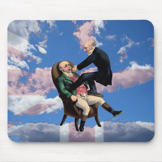 vintage dentist gifts mouse pad (Front)