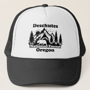 Vintage Deschutes National Forest Oregon Trucker Hat