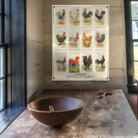 Vintage Design International Roosters Kitchen 