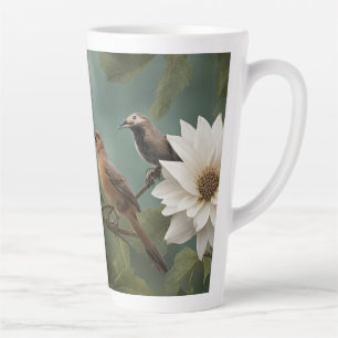 Vintage design latte Cup