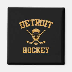 Vintage Detroit Hockey  Magnet