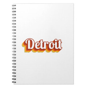 Vintage Detroit Notebook