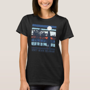 Vintage Dewey Beach Delaware Vacation 80s Beach So T-Shirt