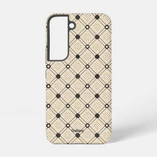 Vintage Diamond Dot Galaxy S22 Case 
