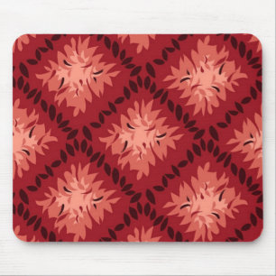 Vintage Diamond Pattern Mouse Pad