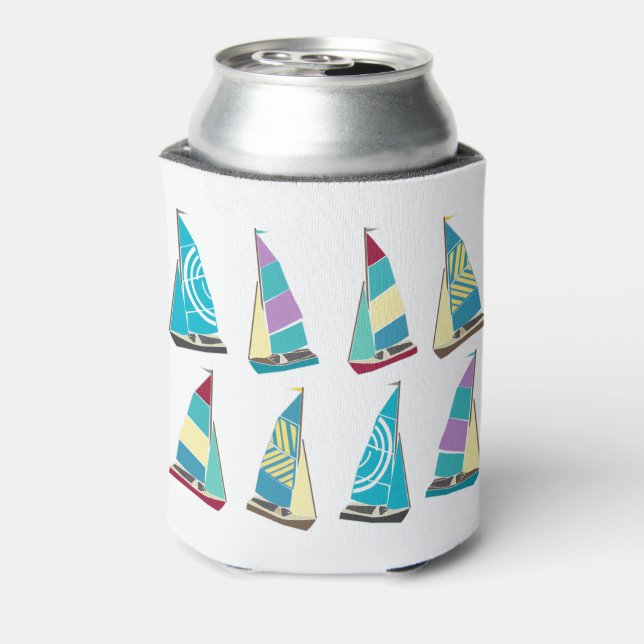 Vintage Dinghies Can Cooler (Can Back)