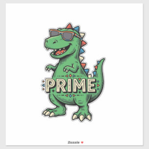 Vintage Dinosaur Sunglasses Prime Cartoon Shirt_1