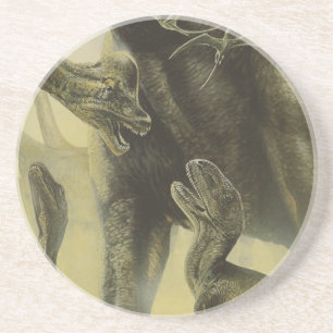 Vintage Dinosaurs, Torvosaurus and Brachiosaurus Coaster