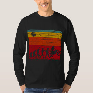 Vintage Dirt Bike Evolution Motocross T-Shirt