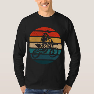 Vintage Dirt Bike Motocross Retro Motorcycle Birth T-Shirt