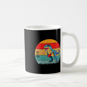Vintage Disc Golf Cute Sket Flying Disc Player Din Coffee Mug