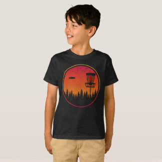 Vintage Disc Golf Frolf Frisbee Player Retro T-Shirt