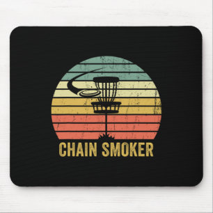 Vintage Disc Golf Funny Retro Frisbee Golf Disc Sp Mouse Pad