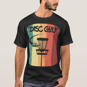 Vintage Disc Golf Gift Sport Tee For Frisbee Golf 