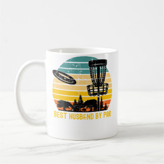 Vintage Disc Golf Husband - Best Husband By Par Di Coffee Mug