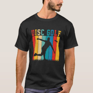 Vintage Disc Golf Sports Funny Disc Golfer Players T-Shirt