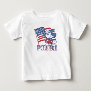 Vintage Disney's Mickey Mouse American Pride  Baby T-Shirt