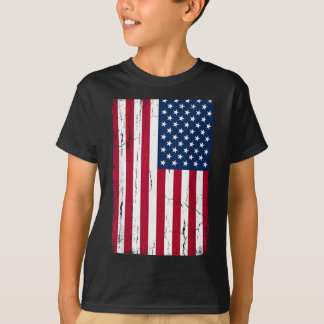 Vintage Distressed American Flag T-Shirt