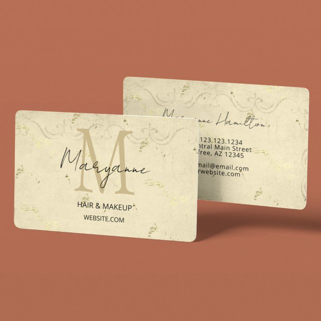 Vintage Distressed Business Card (Creator Uploaded)