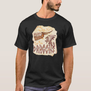 Vintage  Distressed  Mighty Dragon Village Idiots  T-Shirt