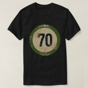 Vintage Distressed Number 70 T-Shirt