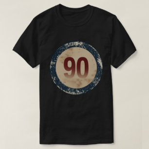 Vintage Distressed Number 90 T-Shirt