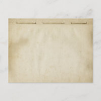 Vintage Distressed Threaded Blank Antique Inspired