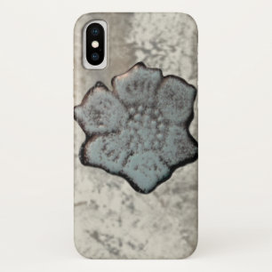 Vintage Distressed Tin Flower Design Case-Mate iPhone Case