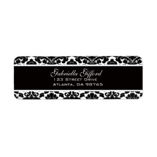 Vintage Divine Damask Black