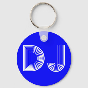 vintage DJ Keychain