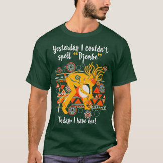 Vintage Djembe Drum Music Africa Player Gift (2) T-Shirt